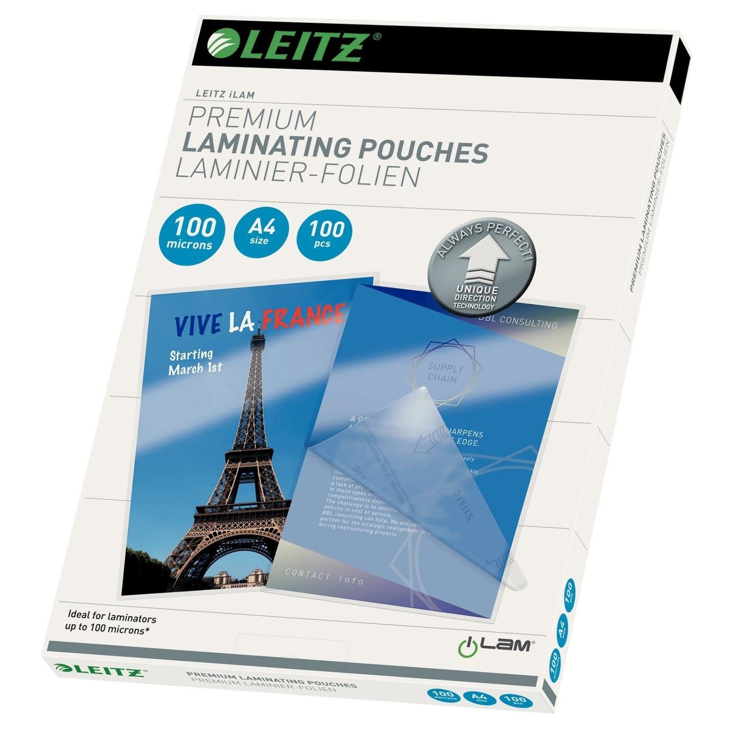 Folie Leitz UDT pentru laminare la cald fotografia produsului