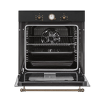 Cuptor incorporabil Daewoo DWBIO-6707RANT, Electric, 80 l, Timer analog rustic (Antracit) fotografia produsului View 2 S
