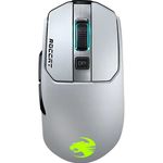 Mouse Gaming Roccat Kain 202 AIMO, Wireless, iluminare RGB (Alb) fotografia produsului