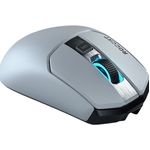 Mouse Gaming Roccat Kain 202 AIMO, Wireless, iluminare RGB (Alb) fotografia produsului View 4 S