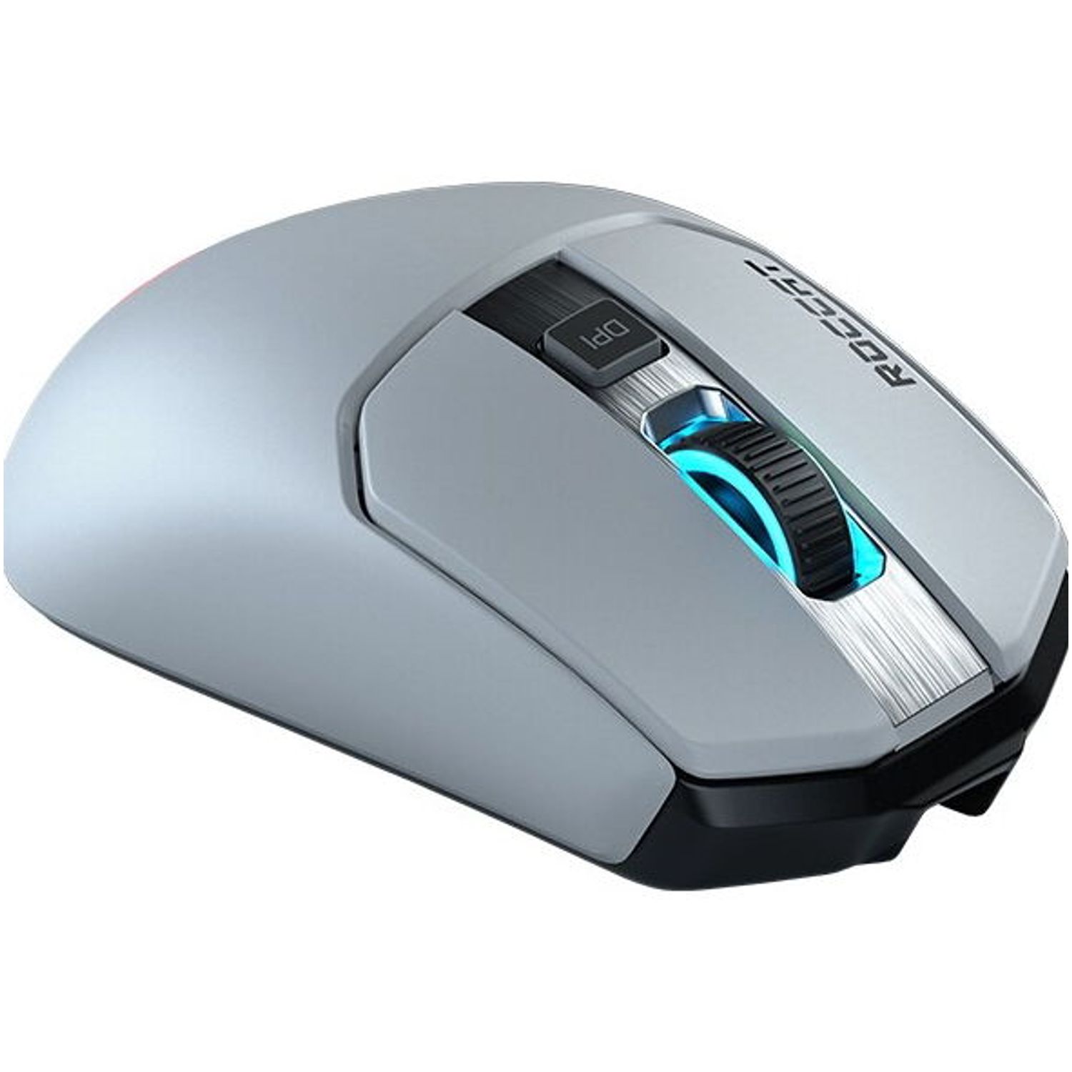Mouse Gaming Roccat Kain 202 AIMO, Wireless, iluminare RGB (Alb) fotografia produsului View 4 L