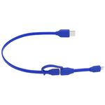 Cablu de date Tylt Duo, Lightning/MicroUSB, 1m (Albastru) fotografia produsului View 2 S