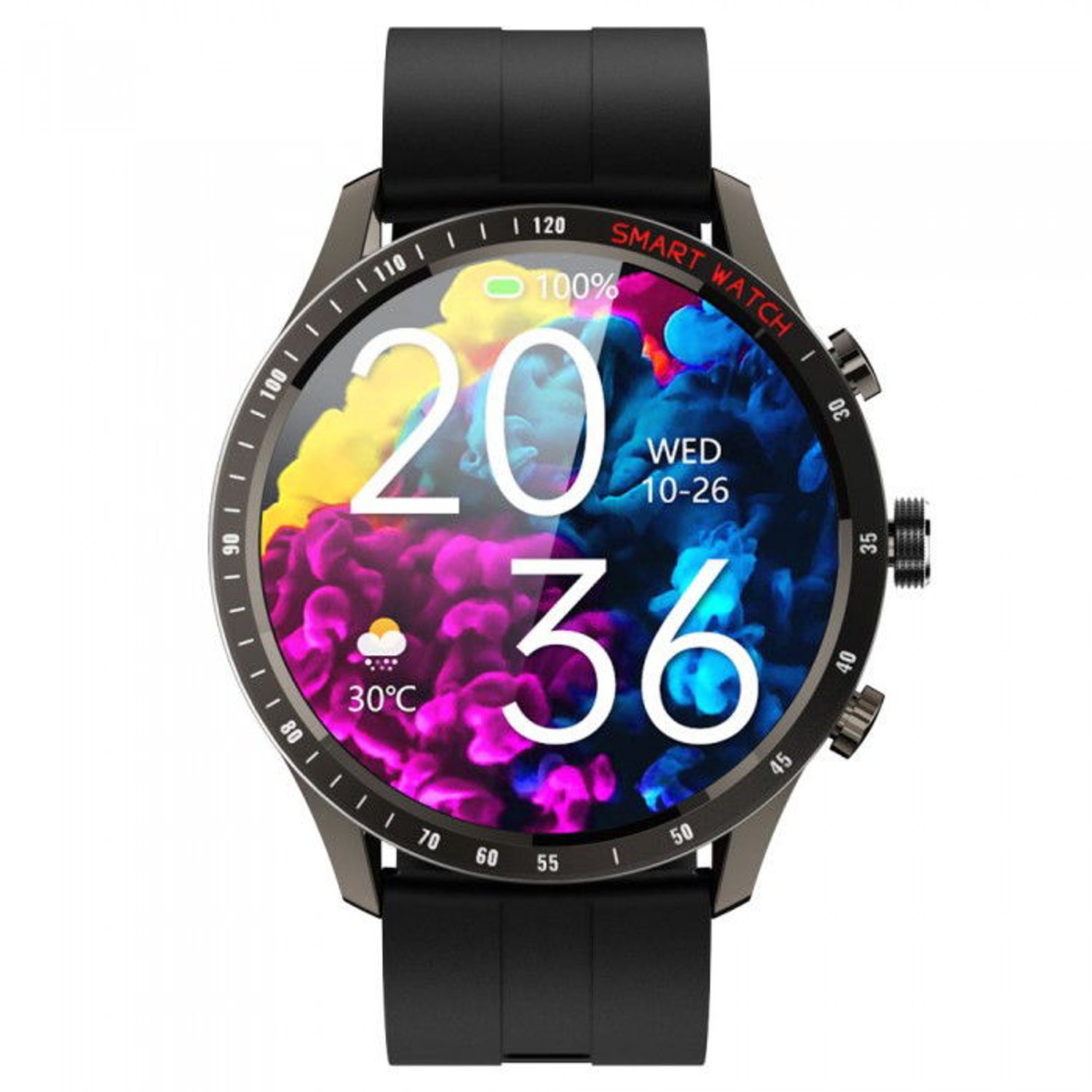 Smartwatch iHunt Watch 11 PRO, Display 1.45", NFC, Bluetooth, Waterproof IP67 (Negru) fotografia produsului View 2 L
