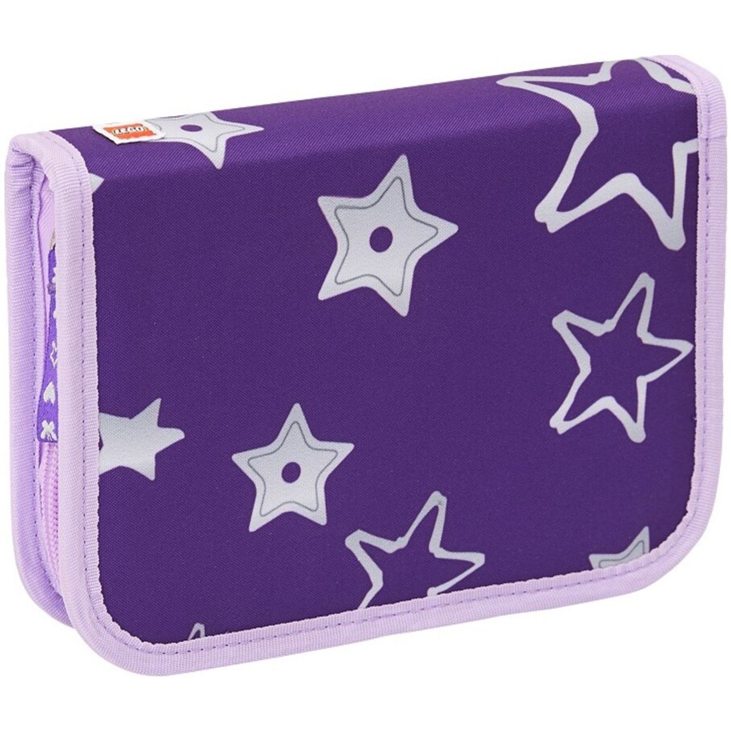 Penar echipat Lego Core Line, design Stars, violet, 20 x 14 x 4 cm fotografia produsului View 3 L