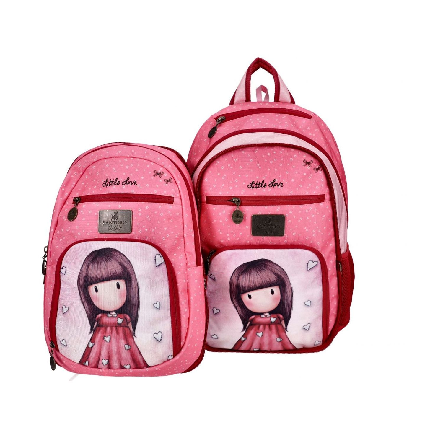 Ghiozdan de scoala 2 in 1 - Gorjuss Little Love fotografia produsului View 4 L
