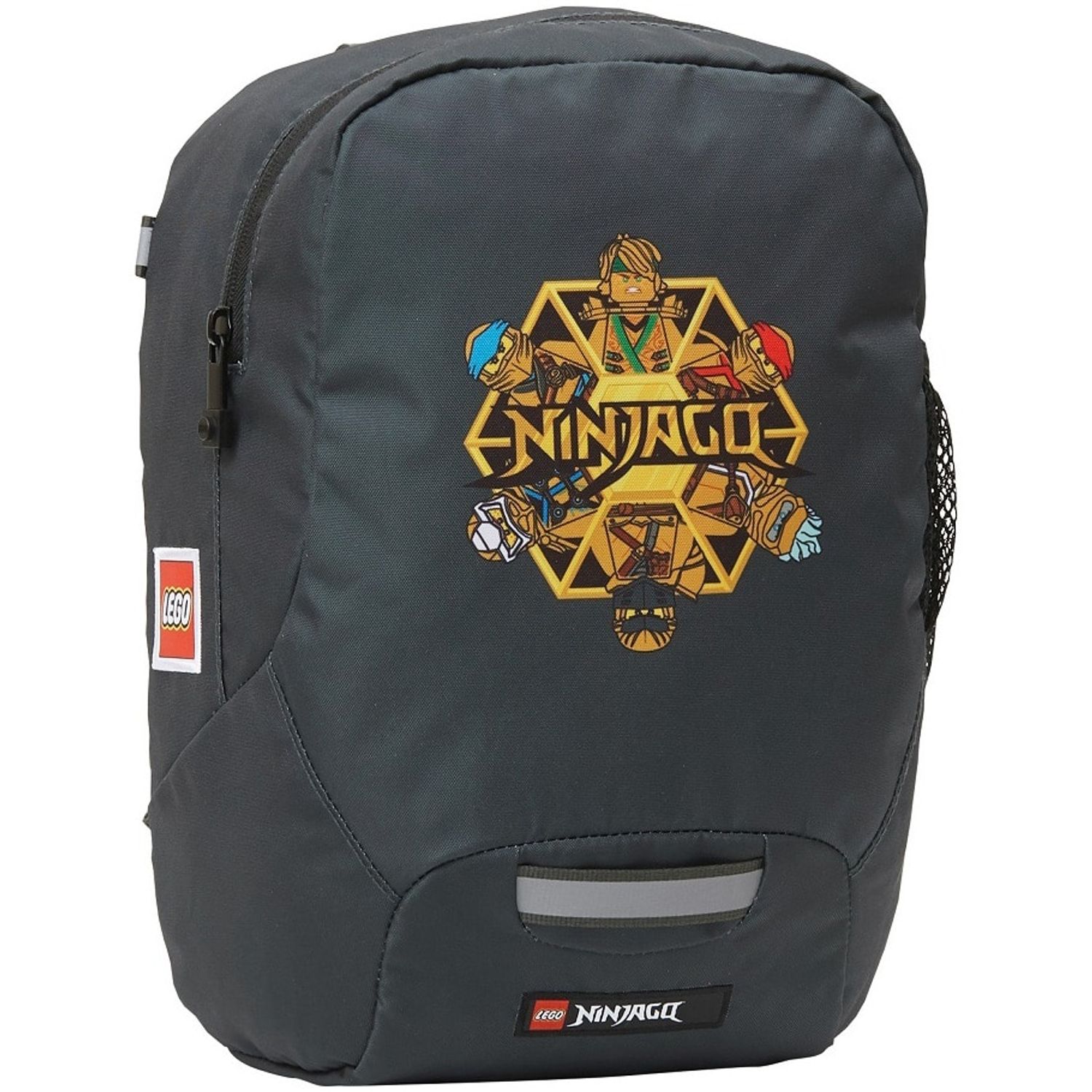Rucsac gradinita LEGO V-Line - design gold NinjaGo Team fotografia produsului