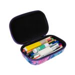 Penar cu fermoar, Zipit Glitter Storage box, Roz fotografia produsului View 3 S