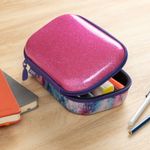 Penar cu fermoar, Zipit Glitter Storage box, Roz fotografia produsului View 4 S