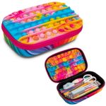 Penar cu fermoar ZIPIT ZIP & POP Storage Box Rainbow Glow (Multicolor) fotografia produsului View 2 S
