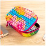 Penar cu fermoar ZIPIT ZIP & POP Storage Box Rainbow Glow (Multicolor) fotografia produsului View 3 S