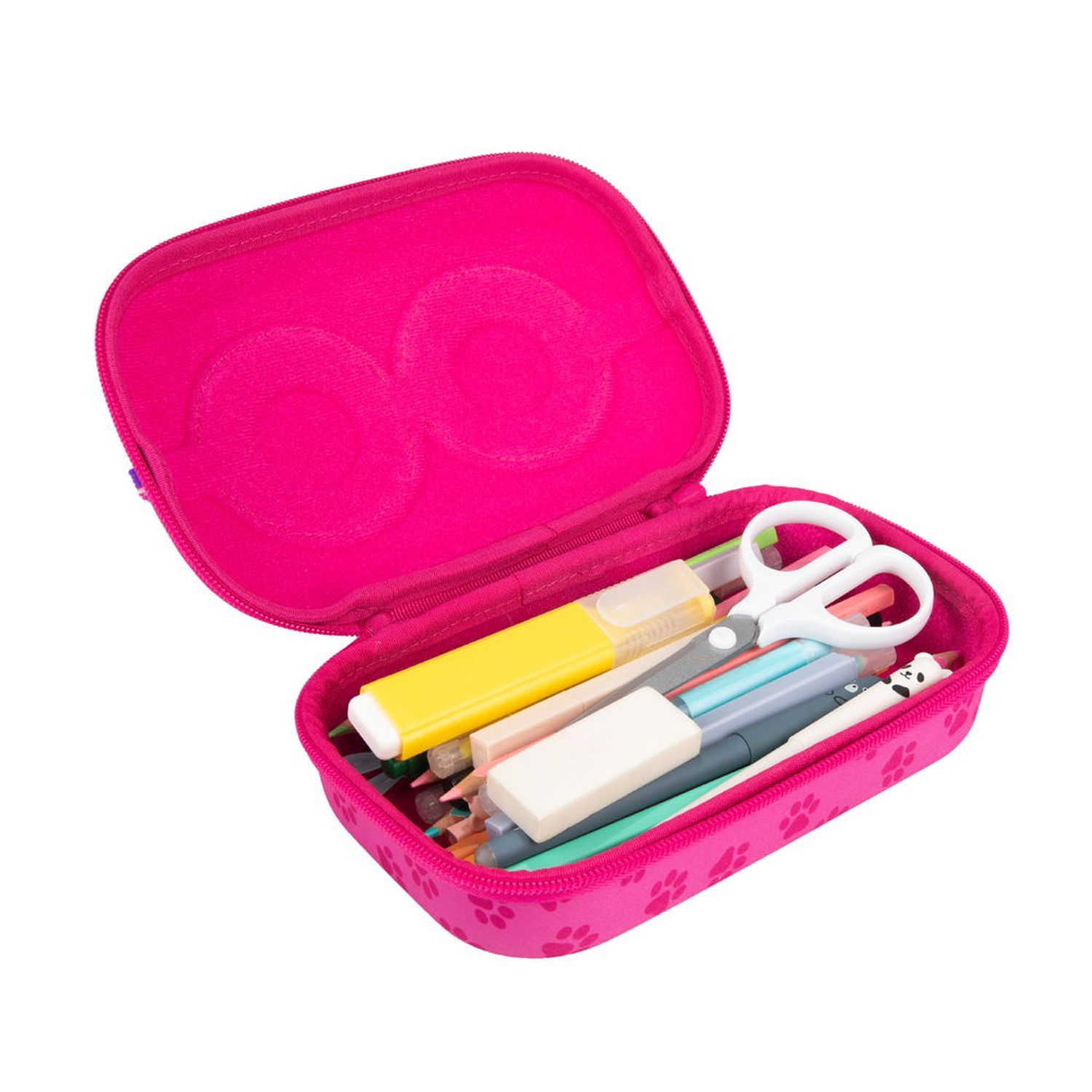 Penar cu fermoar ZIPIT Sensory Storage Box (Roz) fotografia produsului View 5 L