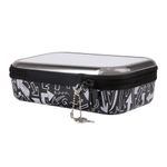 Penar cu fermoar ZIPIT & LOCK Tin (Argintiu) fotografia produsului View 2 S