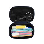 Penar cu fermoar ZIPIT Carbon Storage Box cu buzunar interior (Albastru) fotografia produsului View 6 S