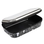 Penar cu fermoar ZIPIT & LOCK Tin (Argintiu) fotografia produsului View 3 S