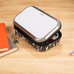Penar cu fermoar ZIPIT & LOCK Tin (Argintiu) fotografia produsului View 5 S