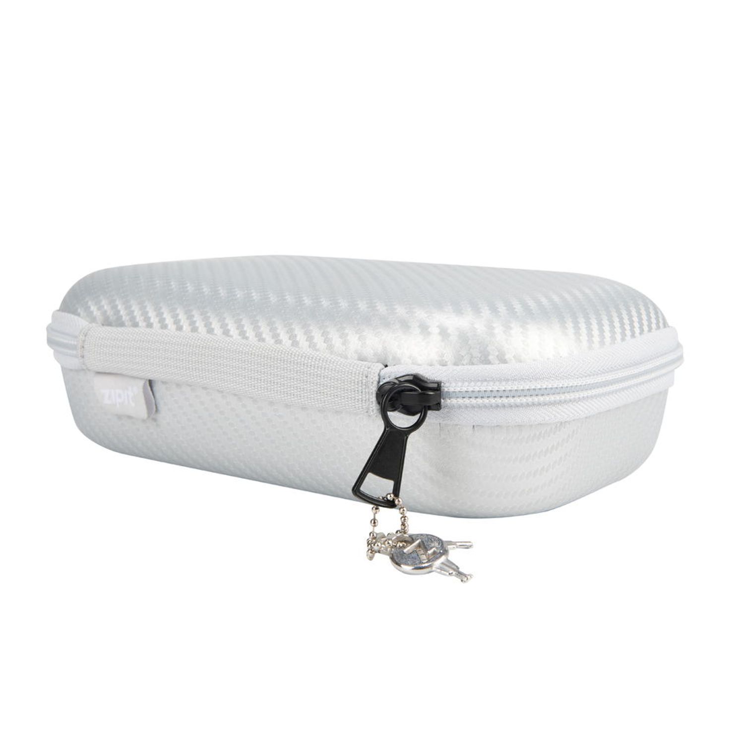 Penar cu fermoar ZIPIT Carbon Storage Box cu buzunar interior (Argintiu) fotografia produsului View 3 L