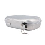 Penar cu fermoar ZIPIT Carbon Storage Box cu buzunar interior (Argintiu) fotografia produsului View 2 S