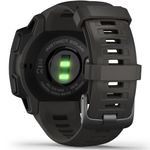 Ceas activity outdoor tracker  Garmin Instinct Solar, GPS, Bluetooth, ecran LCD 0.9",  Rezistenta la apa 10 ATM (Negru) fotografia produsului View 6 S