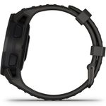 Ceas activity outdoor tracker  Garmin Instinct Solar, GPS, Bluetooth, ecran LCD 0.9",  Rezistenta la apa 10 ATM (Negru) fotografia produsului View 4 S
