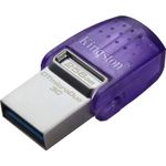 Memorie USB Kingston DataTraveler microDuo 3C G3, 256GB, USB-C/ USB-A 3.0 fotografia produsului