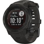 Ceas activity outdoor tracker  Garmin Instinct Solar, GPS, Bluetooth, ecran LCD 0.9",  Rezistenta la apa 10 ATM (Negru) fotografia produsului