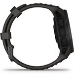 Ceas activity outdoor tracker  Garmin Instinct Solar, GPS, Bluetooth, ecran LCD 0.9",  Rezistenta la apa 10 ATM (Negru) fotografia produsului View 5 S