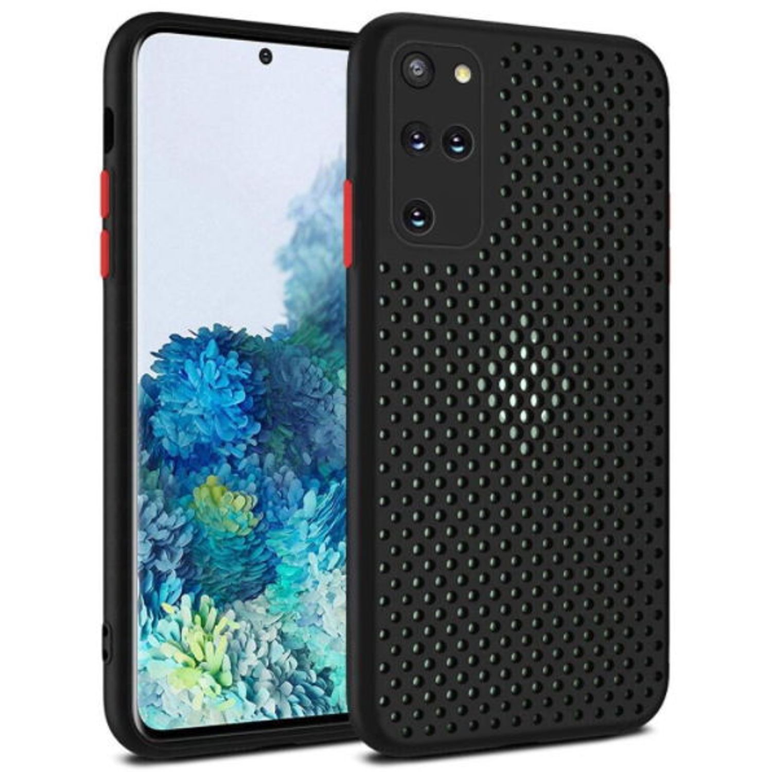 Protectie spate Lemontti LEMHBS20PN pentru Samsung Galaxy S20 Plus (Negru) fotografia produsului