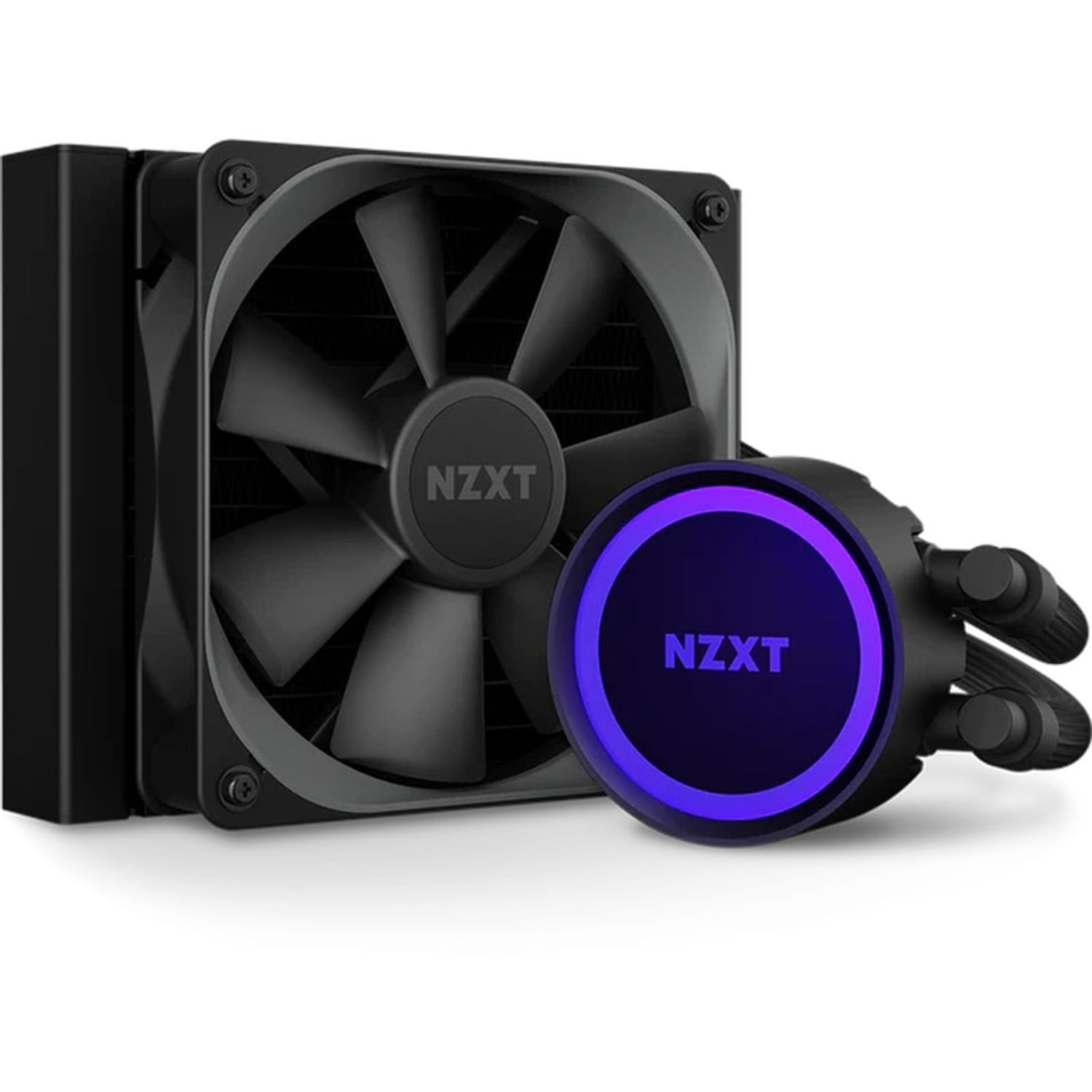 Cooler CPU NZXT Kraken 120, compatibil AMD/Intel, 120mm, ARGB fotografia produsului View 2 L