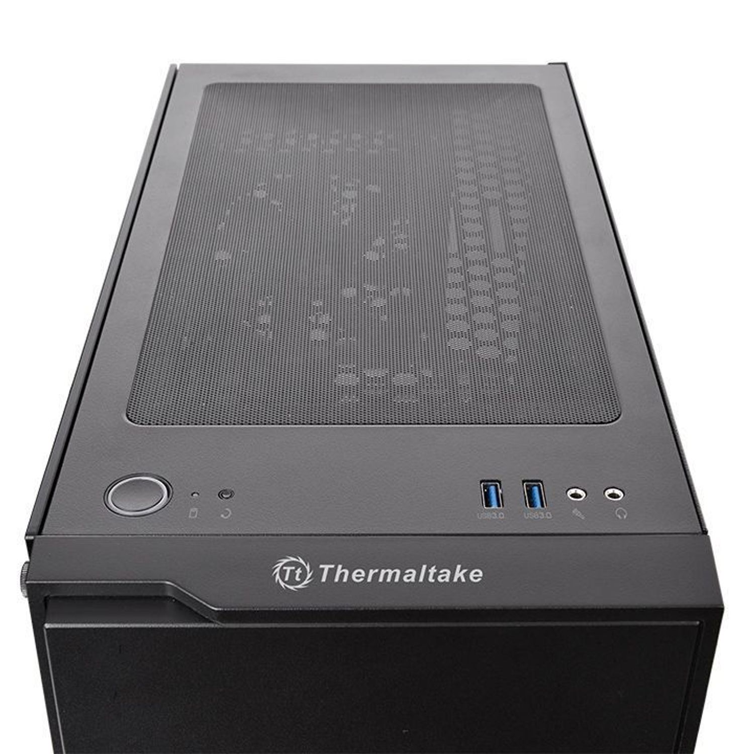 Carcasa Thermaltake H100, MidTower, Tempered Glass (Negru) fotografia produsului View 3 L