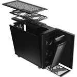 Carcasa Fractal Design Define 7 Black Solid, Middle Tower (Negru) fotografia produsului View 7 S