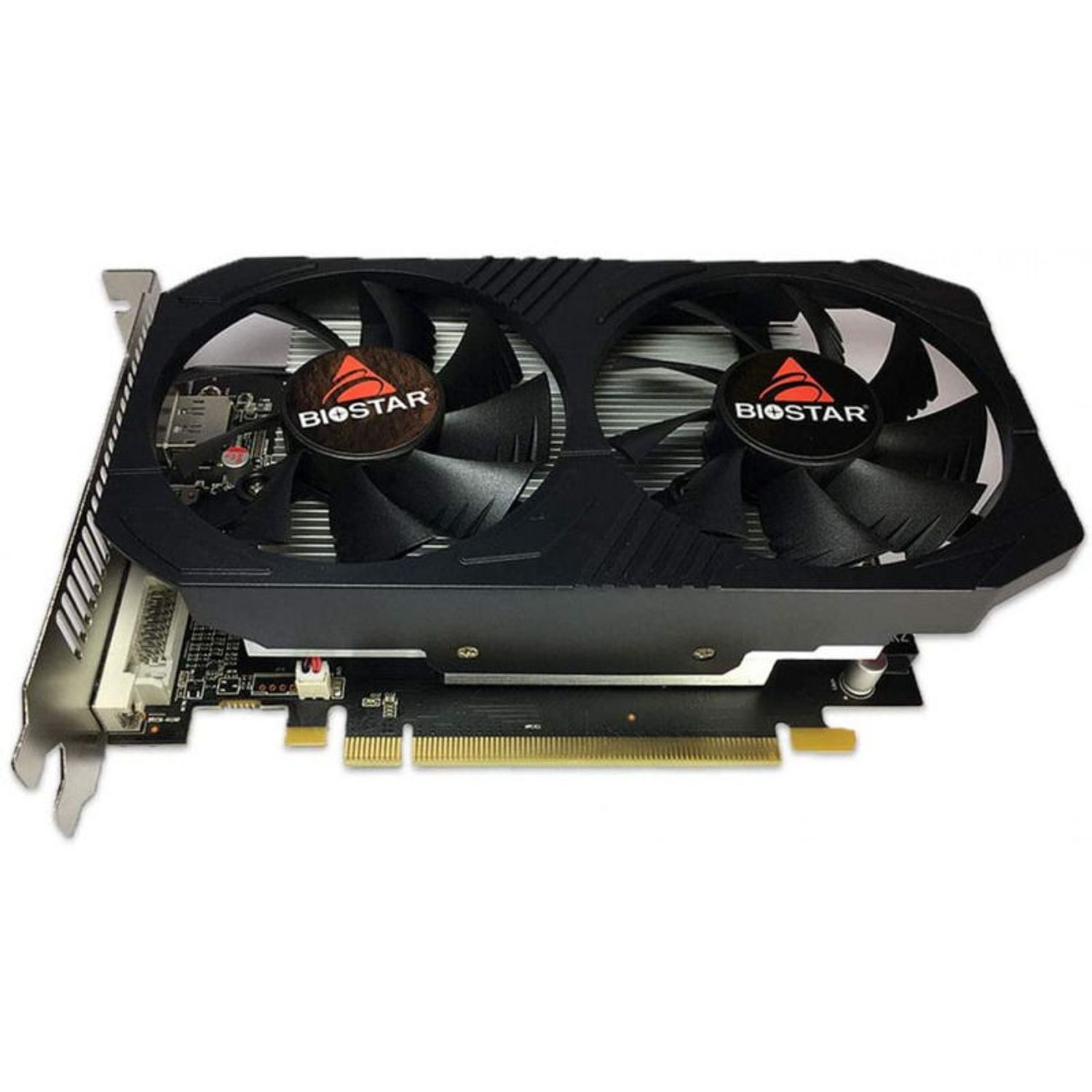 Placa video Biostar Radeon RX 560 4GB GDDR5 128-bit fotografia produsului View 3 L