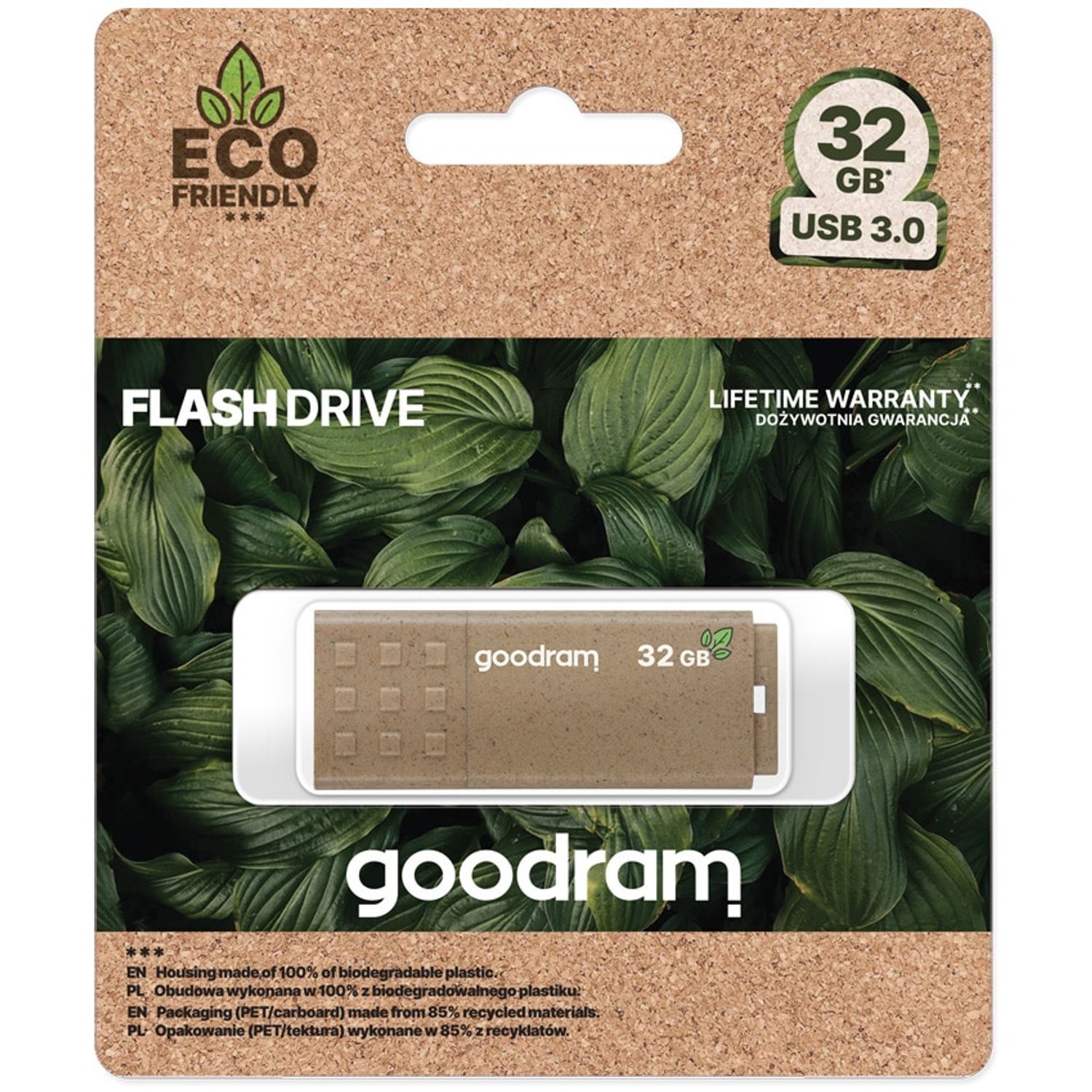 Memorie USB Goodram UME3, 32GB, USB 3.0, Eco Friendly fotografia produsului