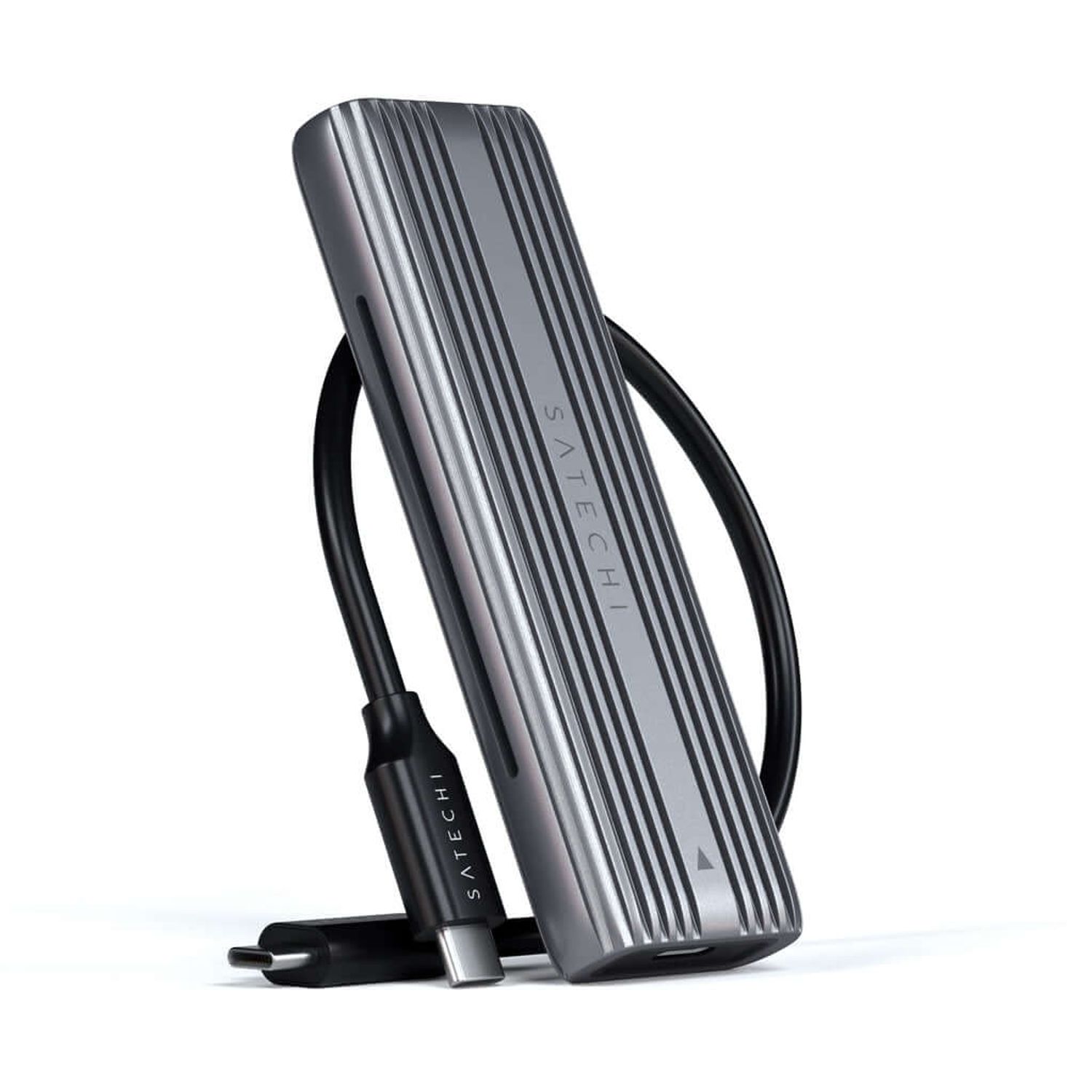 Carcasa, adaptor Satechi pentru SATA SSD si USB-C NVMe fotografia produsului View 2 L