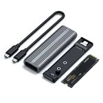 Carcasa, adaptor Satechi pentru SATA SSD si USB-C NVMe fotografia produsului View 4 S