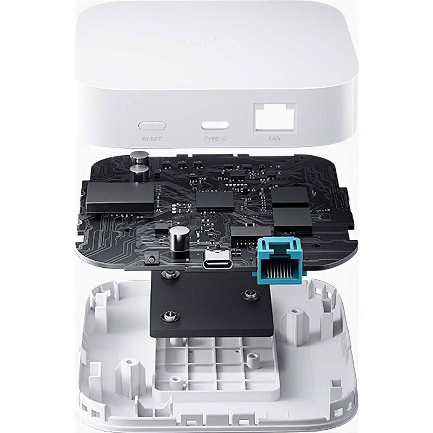 Hub Gateway Xiaomi Smart Home Control Center 2,  Alb fotografia produsului View 2 L