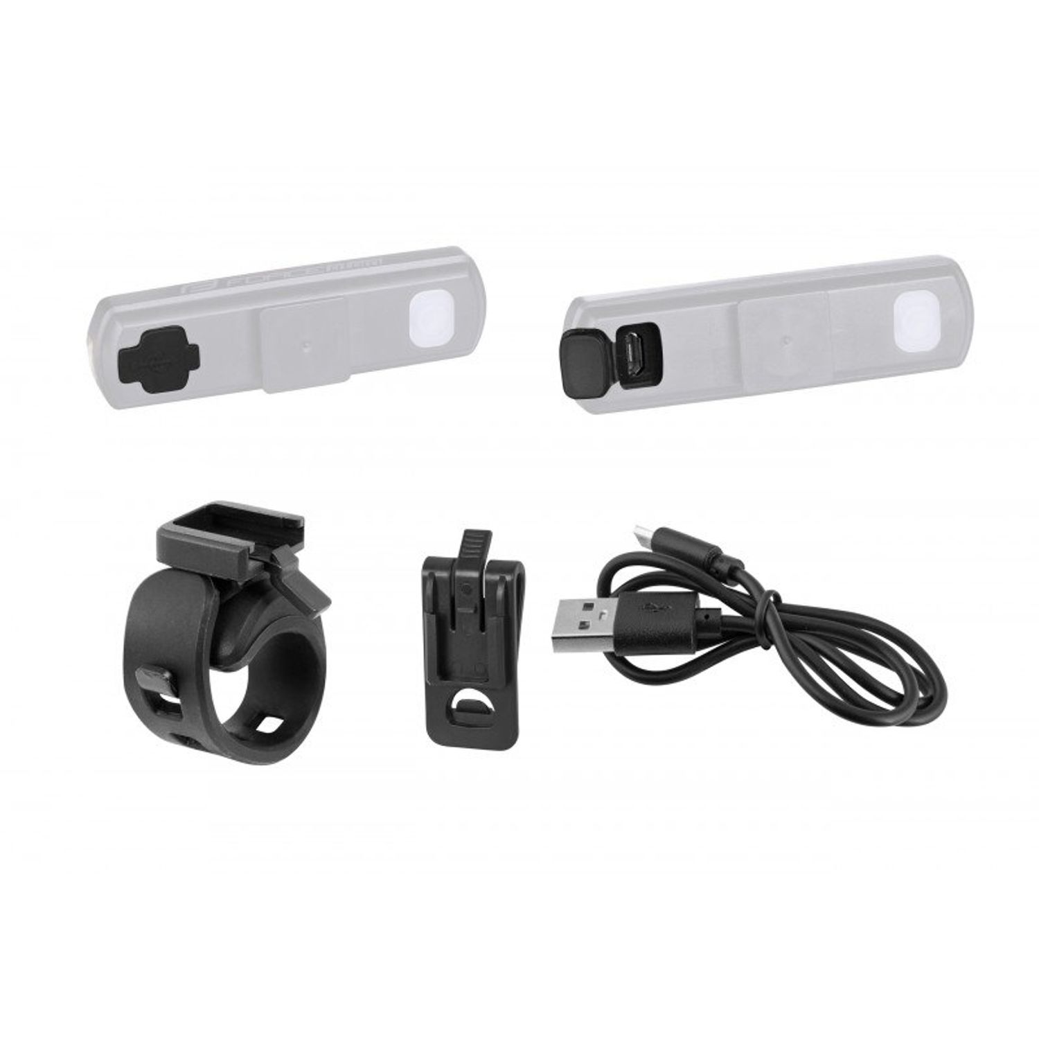 Stop spate Force Atom 40LM, USB negru fotografia produsului View 2 L