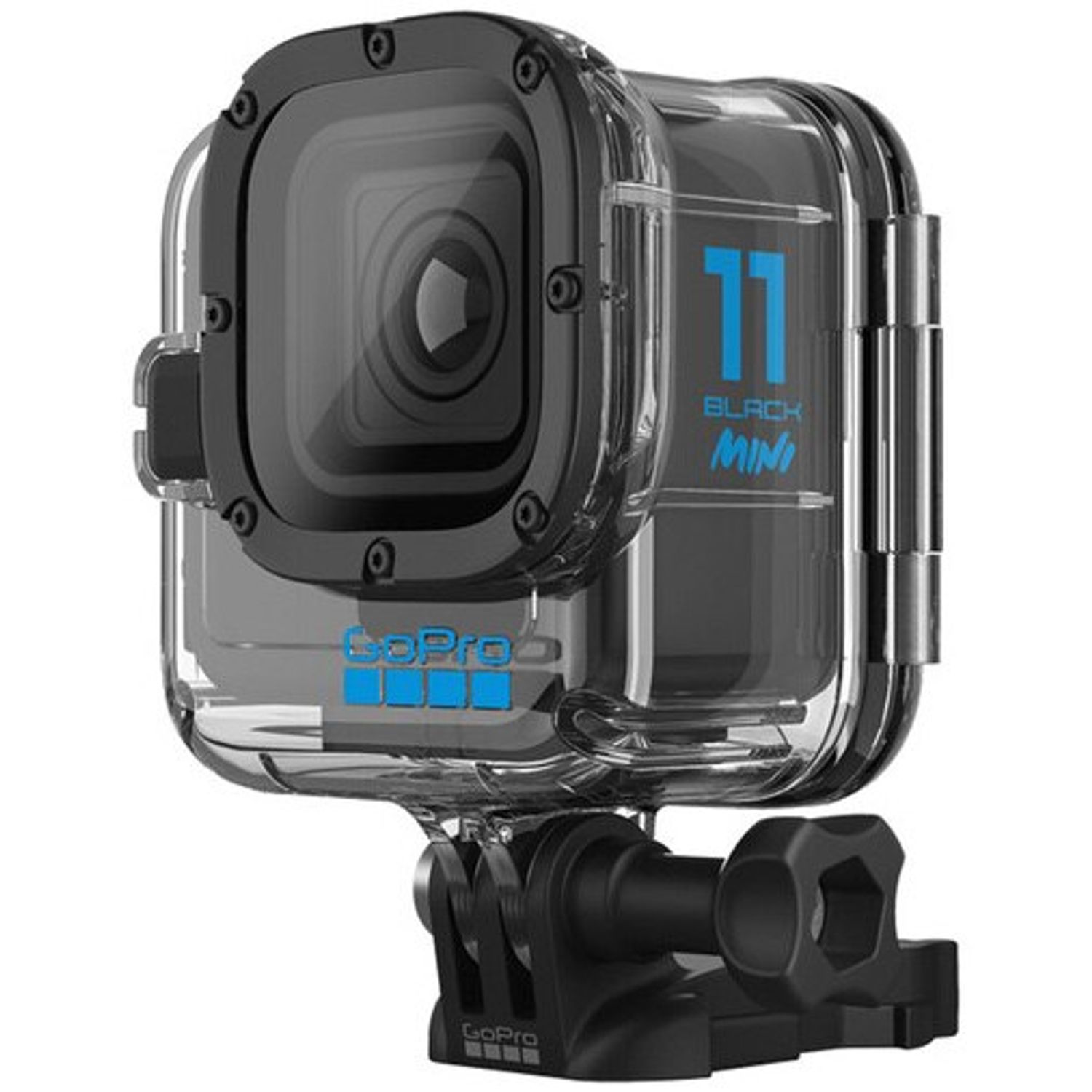 Carcasa protectie GoPro H11B Mini, Waterproof 60m fotografia produsului View 4 L