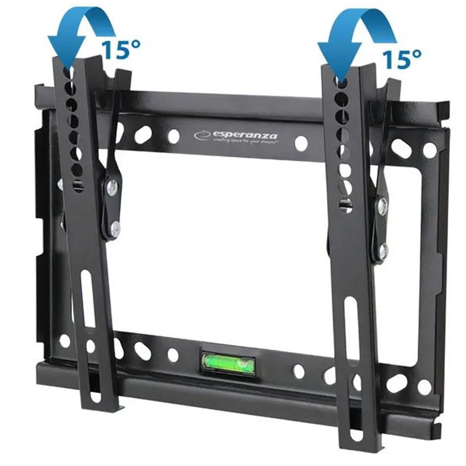 Suport Perete Esperanza ERW010, 14" - 50", 25 kg (Negru) fotografia produsului