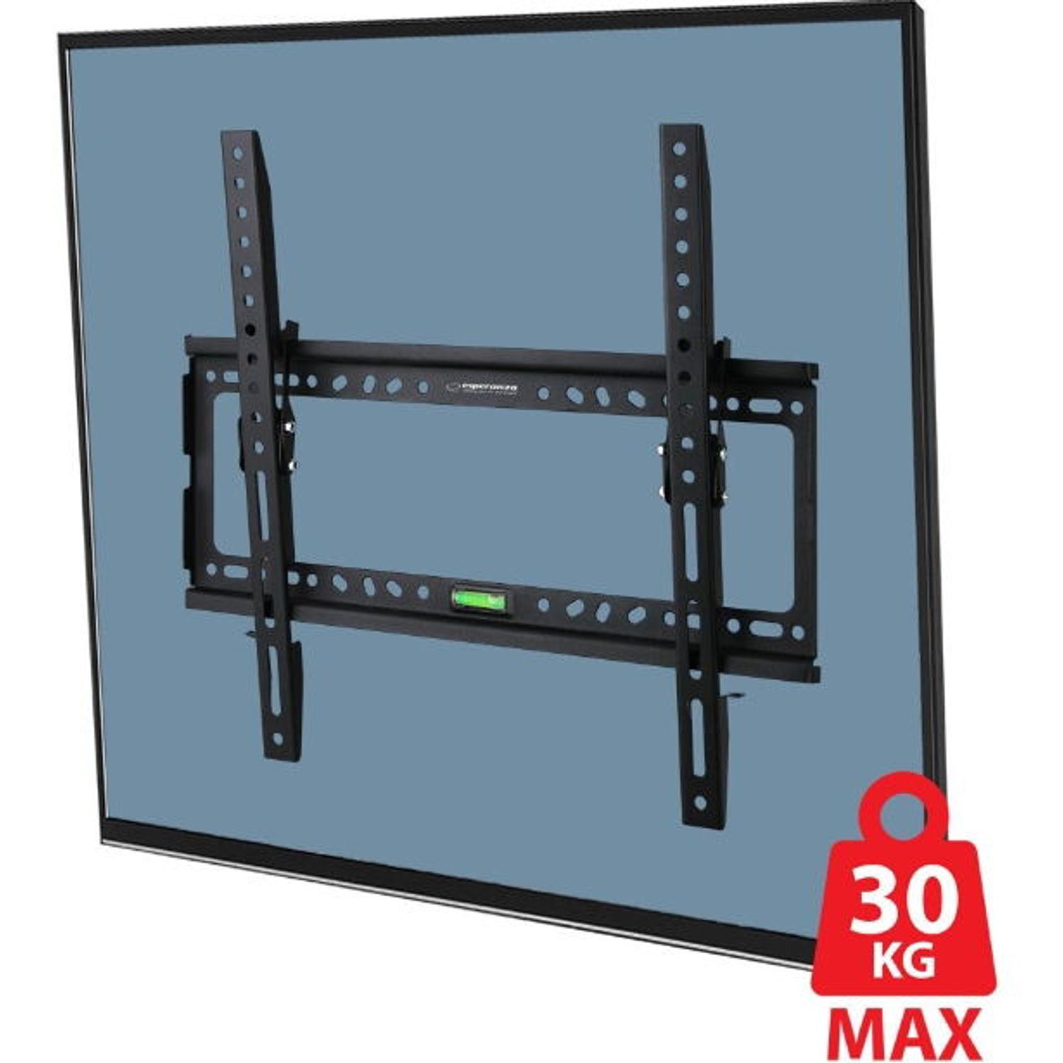 Suport Perete Esperanza ERW014, 26" - 70", 30 kg (Negru) fotografia produsului View 4 L