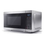 Cuptor cu microunde Sharp YC-MG02E-S, 20L, Gril 1000W, (Argintiu) fotografia produsului View 2 S