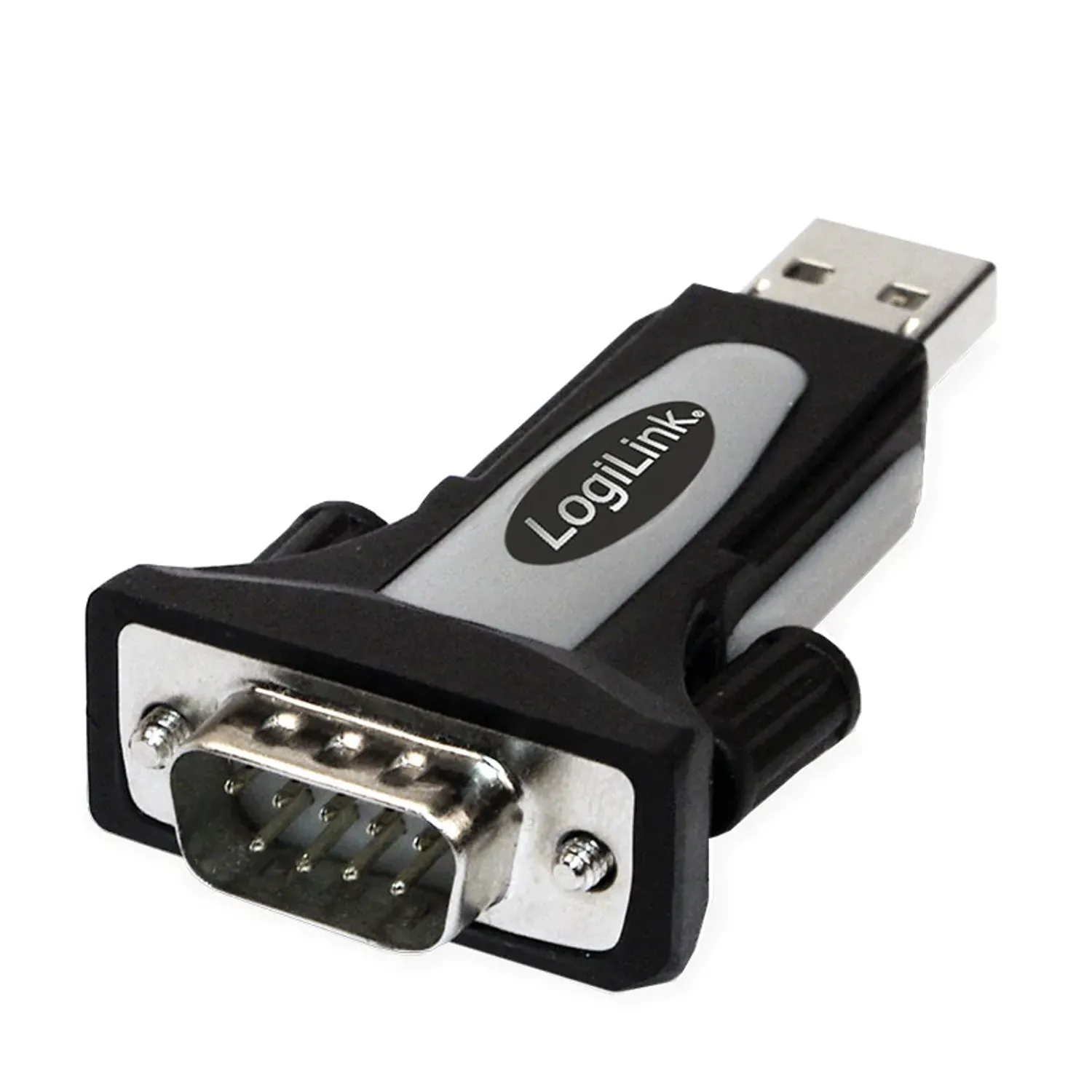 Adaptor LogiLink AU0034, USB 2.0 -Serial RS232 fotografia produsului