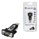 Adaptor LogiLink AU0034, USB 2.0 -Serial RS232 fotografia produsului View 2 S