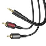 Cablu audio Borofone BL11, Jack 3.5mm - 2 x  RCA, 1.5m fotografia produsului View 3 S