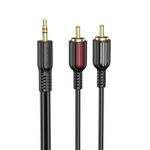 Cablu audio Borofone BL11, Jack 3.5mm - 2 x  RCA, 1.5m fotografia produsului View 4 S