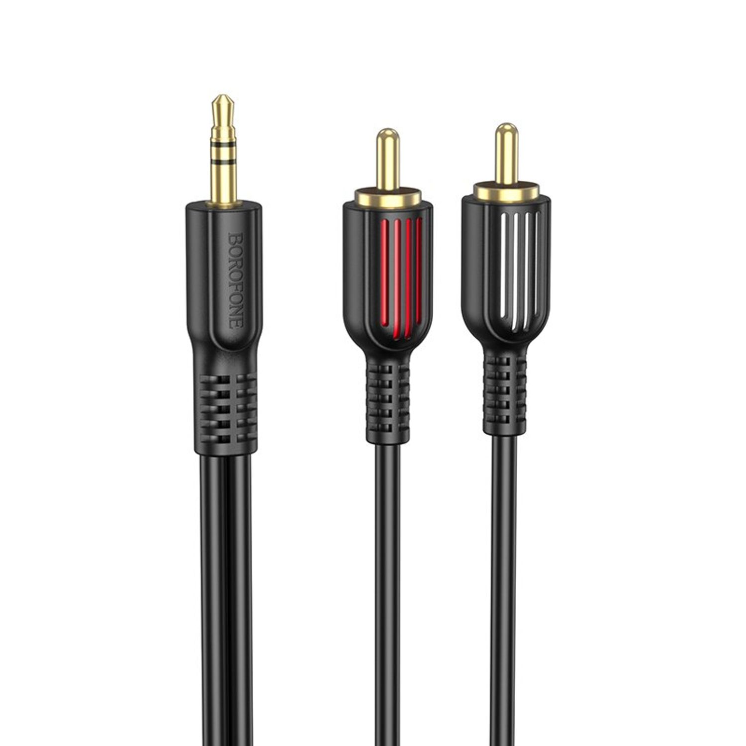 Cablu audio Borofone BL11, Jack 3.5mm - 2 x  RCA, 1.5m fotografia produsului View 4 L