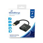 Convertor MediaRange MRCS175, HDMI, DisplayPort (Negru) fotografia produsului