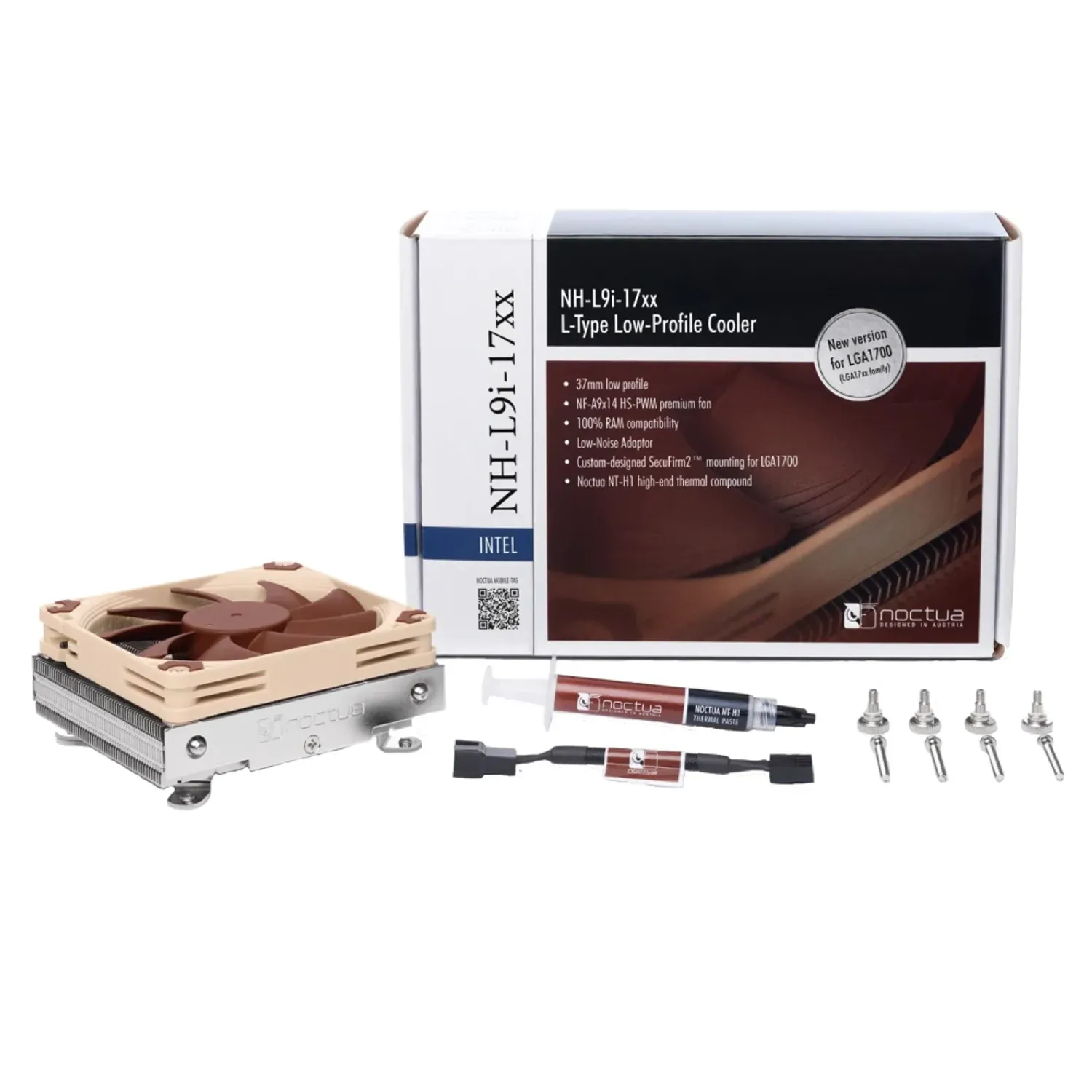 Cooler Procesor Noctua NH-L9i-17xx, Intel fotografia produsului View 5 L