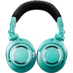 Casti Stereo Wireless Audio Technica ATH-M50xBT2IB, Bluetooth, Microfon (Albastru) fotografia produsului View 2 S