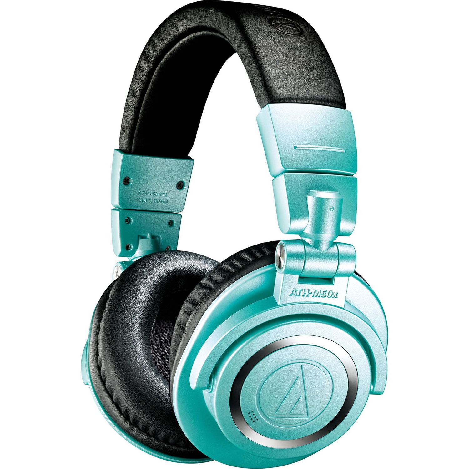 Casti Stereo Wireless Audio Technica ATH-M50xBT2IB, Bluetooth, Microfon (Albastru) fotografia produsului