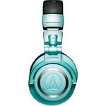 Casti Stereo Wireless Audio Technica ATH-M50xBT2IB, Bluetooth, Microfon (Albastru) fotografia produsului View 3 S